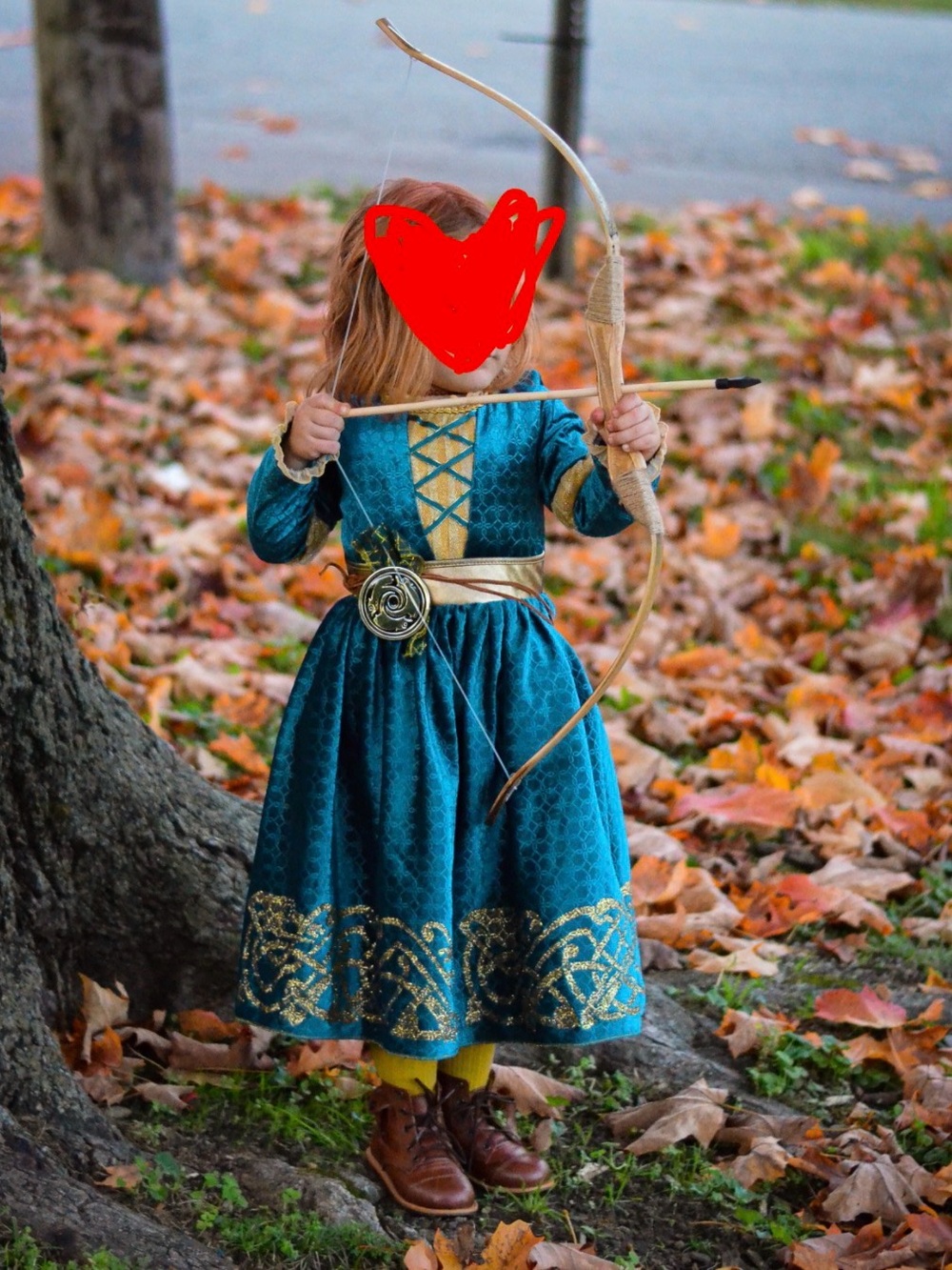 Girls Merida Costume Disney brand